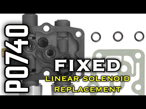 P0740 Honda Acura Linear Solenoid Replacement Fix | Accord Odyssey Pilot Ridgeline