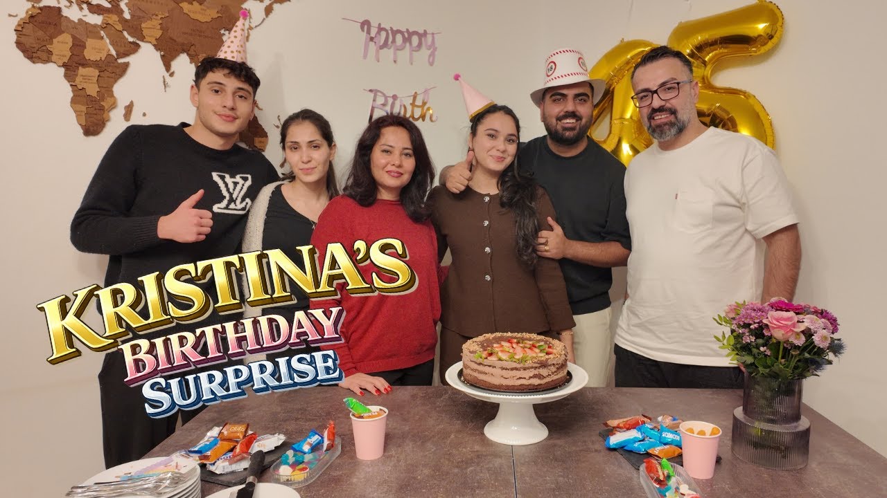 Surprise Birthday Party for Hila’s Mom | جشن تولد برای مادر هیلا 🎉‌‌| Hilaamassi Vlog 331