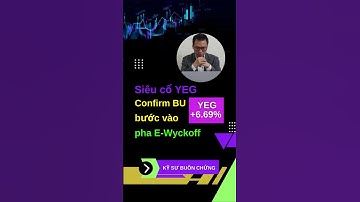 Siêu cổ YEG Confirm BU bước vào pha E-Wyckoff