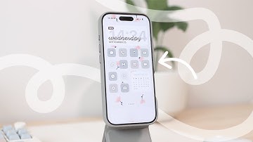 ☁️ How to Customise App Icons on iOS 18 | shortcuts, themes, tinted icons