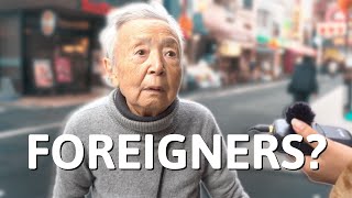 Do Japanese Elders Like Foreigners in Japan? | Street Interview
