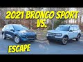 2021 Ford Bronco Sport vs Ford Escape | The Same SUV?