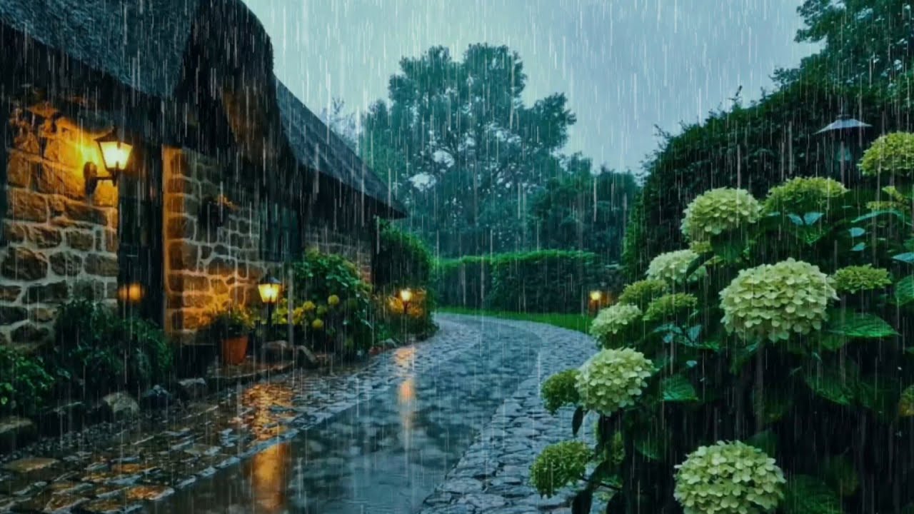 Peaceful Countryside Rain Sounds for Sleep, Relaxation & Peaceful Mind 