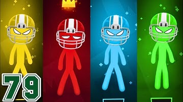 Stickman Party 1234 Player - Gameplay Walkthrough Part 79  - Tournament Mode (iOS, Android)