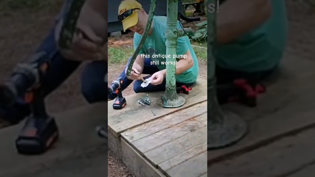 Vintage Water Pump Restoration!  