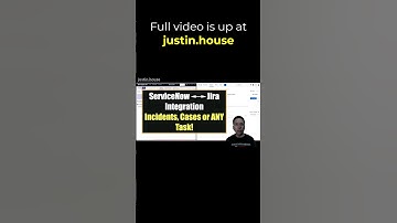 ServiceNow & Jira Integration - Incidents, Cases or ANY Task - short #servicenow