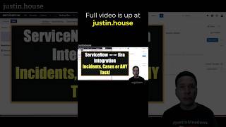 ServiceNow & Jira Integration - Incidents, Cases or ANY Task - short #servicenow