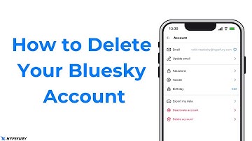 How to Delete Bluesky Account