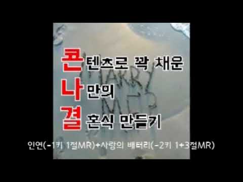[축가MR]인연(-1키 1절MR)+사랑의 배터리(-2키 1+3절MR)