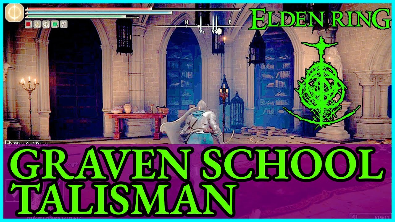 ELDEN RING Graven School Talisman location Elden Ring Guide YouTube