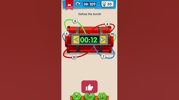IQ Boost Level 109 – Defuse the bomb 💣#iqboost  #mobilegame #games #shorts #puzzlegame