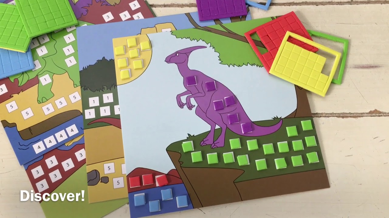 Dinosaur Arts and Crafts Kit Supplies for Kids & Preschooler - YouTube