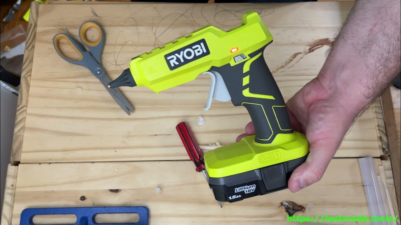 Ryobi 18V ONE+ Cordless Glue Gun Comparison