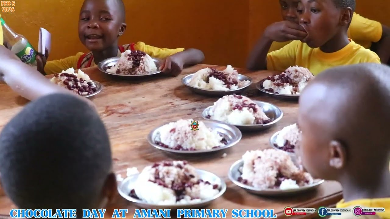 CHOCOLATE DAY AT AMANI ENGLISH MEDIUM PRIMARY SCHOOL