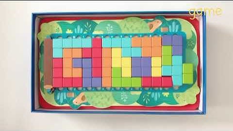 Mideer - 5 in 1 Jungle Tetris Blocks