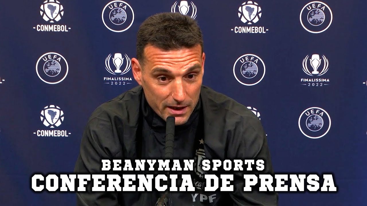 Lionel Scaloni [ESPAÑOL] | Italy 0-3 Argentina | Conferencia de prensa | Finalissima 2022