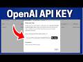 How To Get OpenAI API Key (step by step)