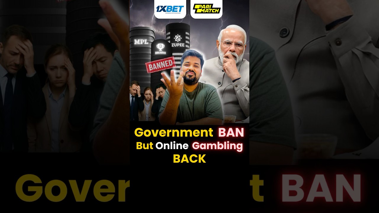 Government BANs but ONLINE GAMBLING RISES - HOW ? #shorts #trending #capiyushbafna