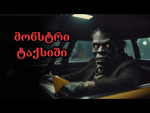 მონსტრი ტაქსიში - საშიში ისტორია