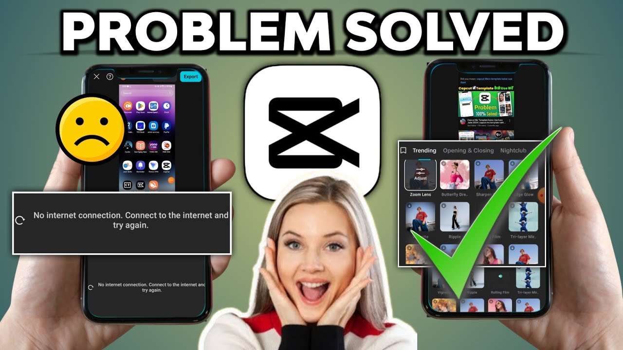 Capcut No Internet Connection Problem Fix | How To Solve Capcut No ...