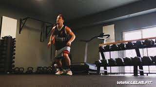 Banded Step-Back Basketball Drill