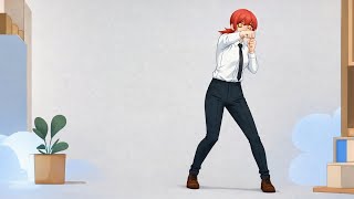 Makima Shadowboxes In Preparation For Her Rematch With Reze