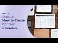 How to Create Content Calendars | Bit.ai