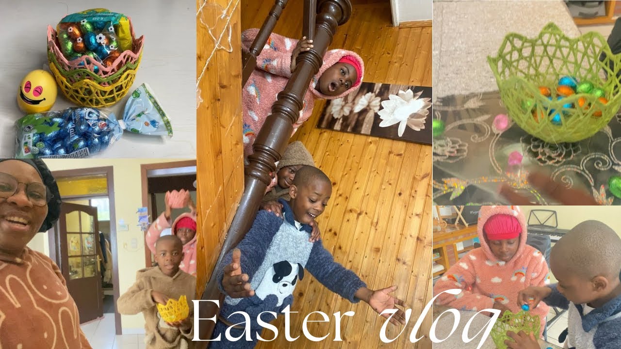 EASTER CELEBRATION IN BELGIUM AS A NIGERIAN FAMILY OF 5 | EASTER EGGS HUNTS #easter