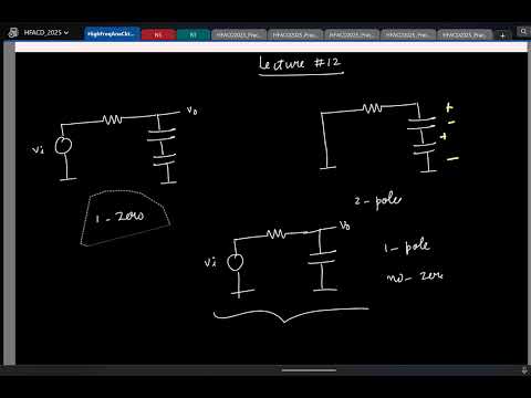 Thumbnail for Lecture 12(1): Poles & zeros (recap); example of an uncontrollable and unobservable state