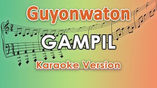 Guyonwaton - Gampil (Karaoke Lirik Tanpa Vokal) by regis
