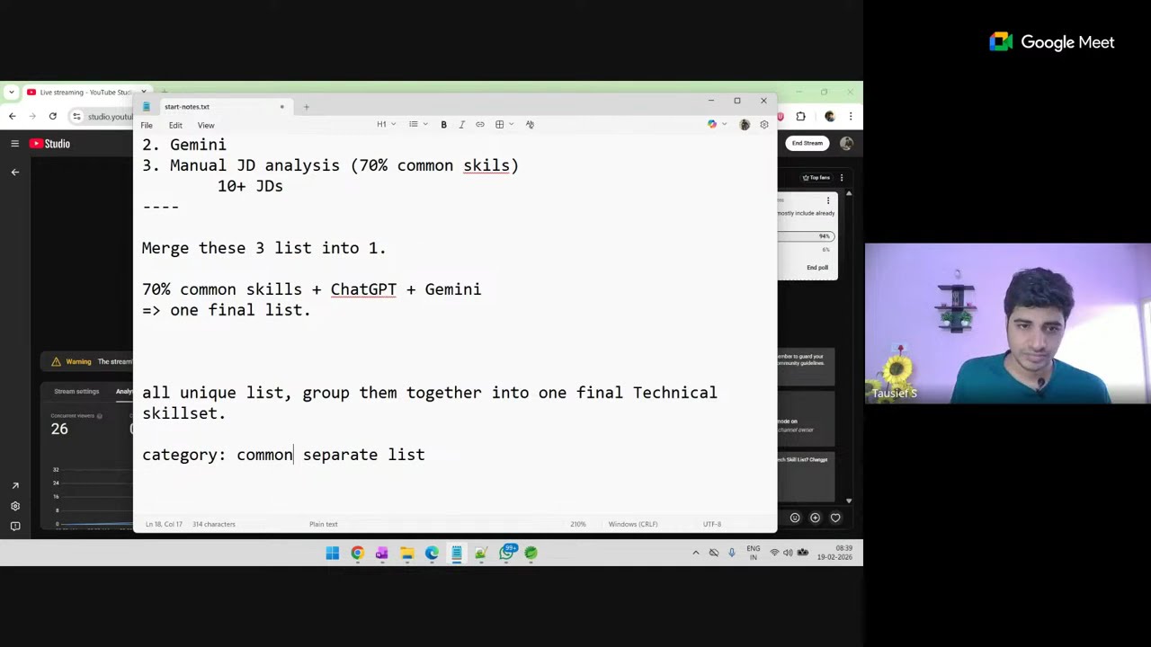 D4 - Identifing what to prepare for getting job in quickest time - for Java Develepers [19Feb]