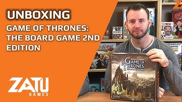 Game of Thrones The Board Game 2nd Edition: Unboxing