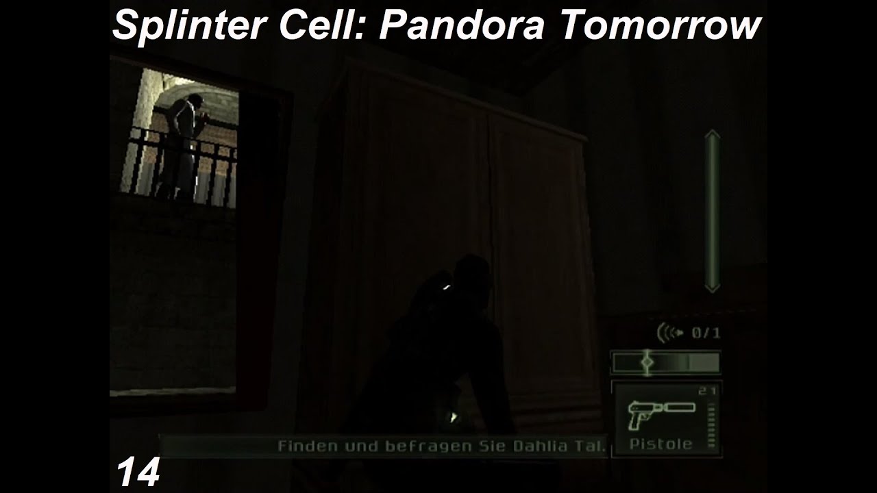 Tom Clancy's Splinter Cell: Pandora Tomorrow, Sony PS2