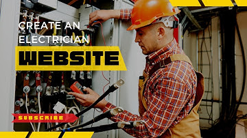 Electrician Website Template - Super Fast and Easy-To-Use