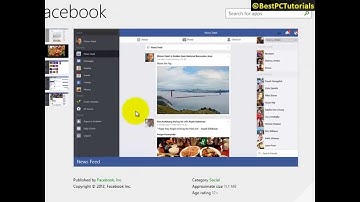 Windows 8.1 - Facebook Official App