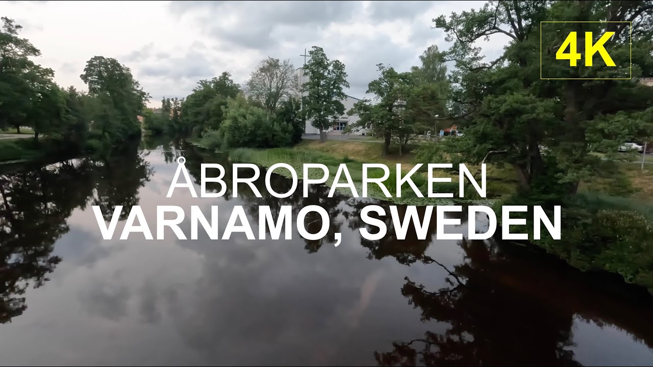 VARNAMO, SWEDEN | Åbroparken l 4K Walk