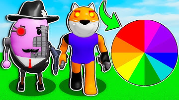 ROBLOX PIGGY RANDOM MAPS & SKIN CHALLENGE! (Part 9)