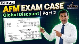 FMI AFM Exam Walkthrough | Global Discount Case | Part 2: Revenue, Operating Costs, Capex & Tax