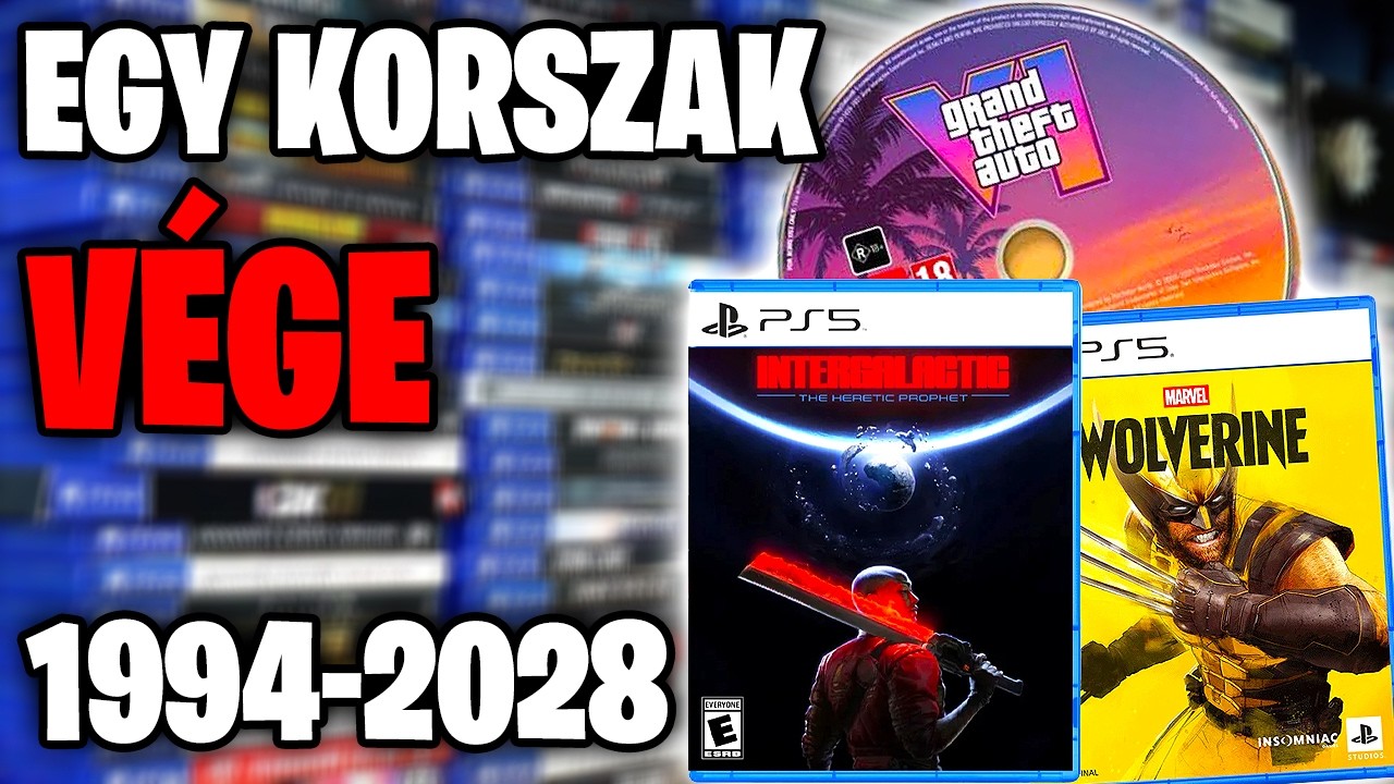 Korszak vége: 2028-tól már csak digitális játékok lesznek – Sony drasztikus döntése