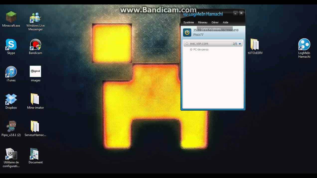 Comment-faire un serveur hamachie minecraft ? - YouTube