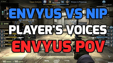 Katowice 2015 - EnVyUs vs NiP cache 1/2 finals players voices (EnVyUs POV French)