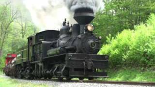 Geared Steam Locomotives in Cass WV