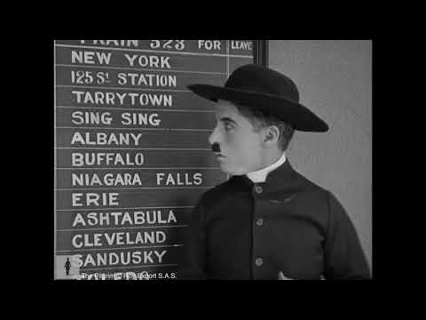 Charlie Chaplin - The Pilgrim - Opening scene
