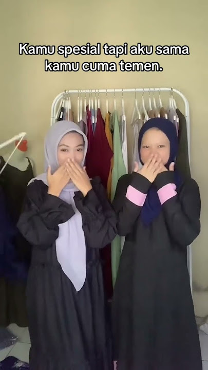 Kamu spesial tapi aku sama kamu cuma temen.#hijab #dress #gamisbusui #tunik #gamispolos #hijab