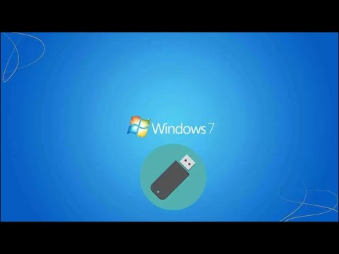How to Install Windows 7 From USB Flash Drive - YouTube