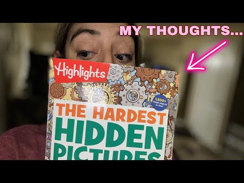 The Hardest Hidden Pictures Book Ever (Highlights Hidden Pictures) Review #sponsored