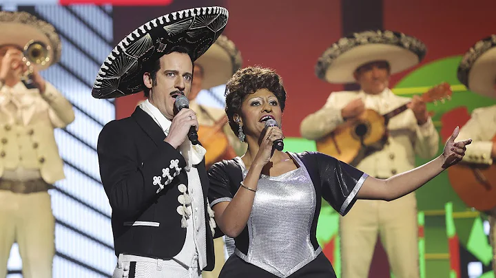 Nia y Edu Soto imitan a Celia Cruz y Vicente Fernn...