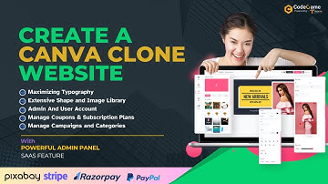 Canva Clone Script With Admin Panel - Online Photo Editor Clone Php Script Source Code