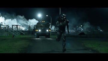 Predator Escape Scene - The Predator (2018) HD