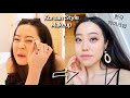 I Tried KOREAN Style Make-Up Look! *I look so different?!
